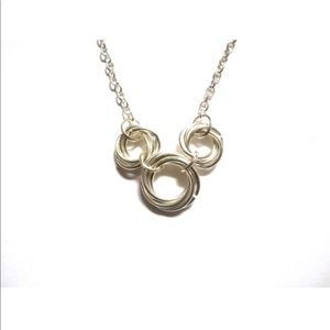 Infinity Knot Mickey Mouse Pendant